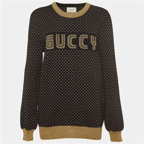 does gucci have a sweater spelled guccy|gucci sweater vintage.